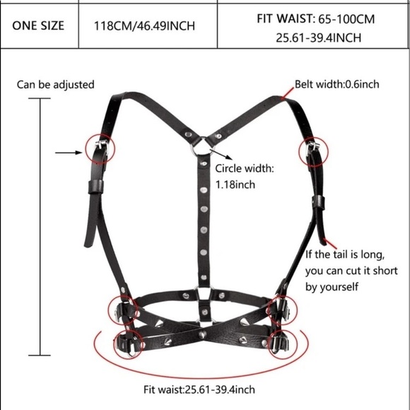 PU Leather Waist Studded Strap Belt - Picture 5 of 5